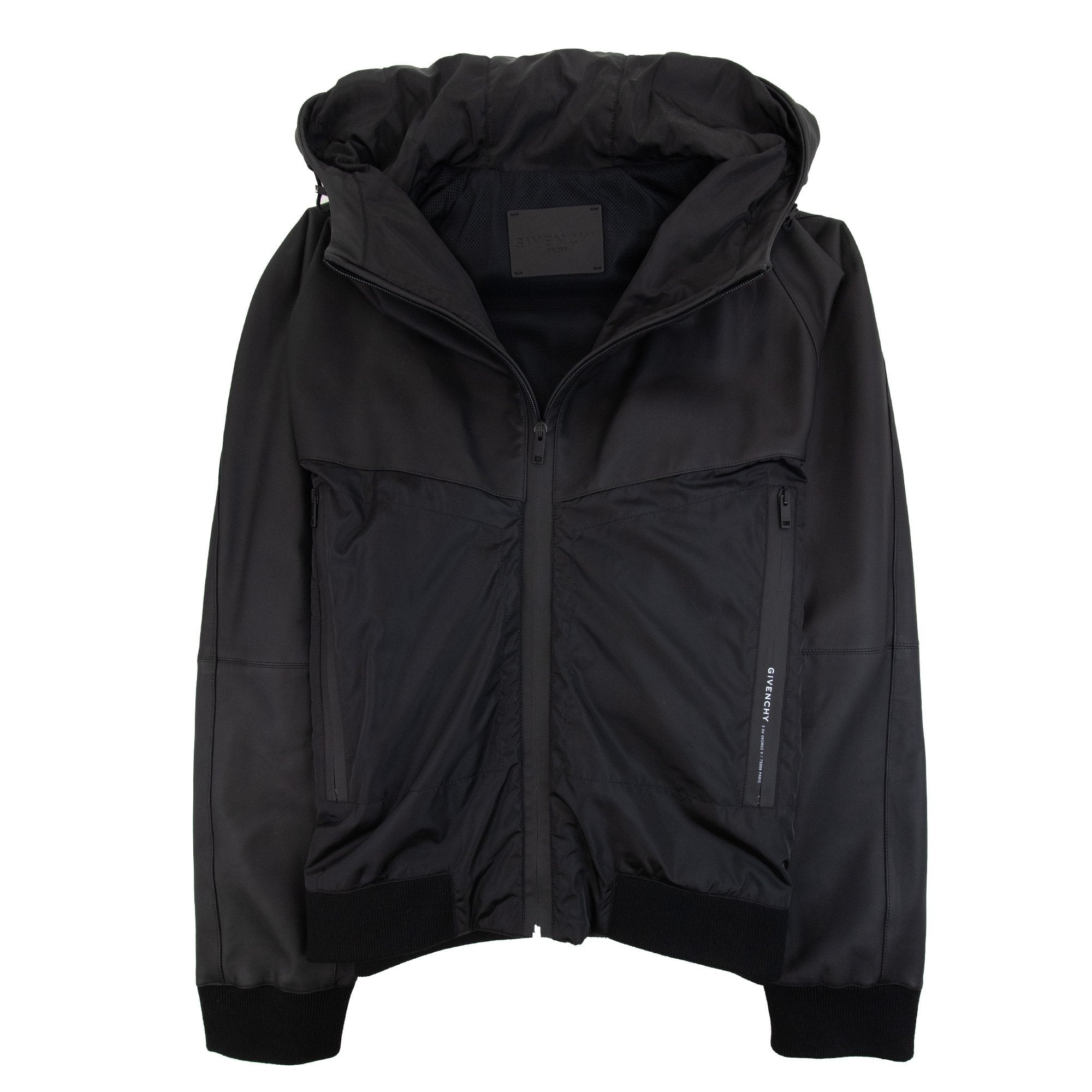 Givenchy Address Hooded Jacket Black 001