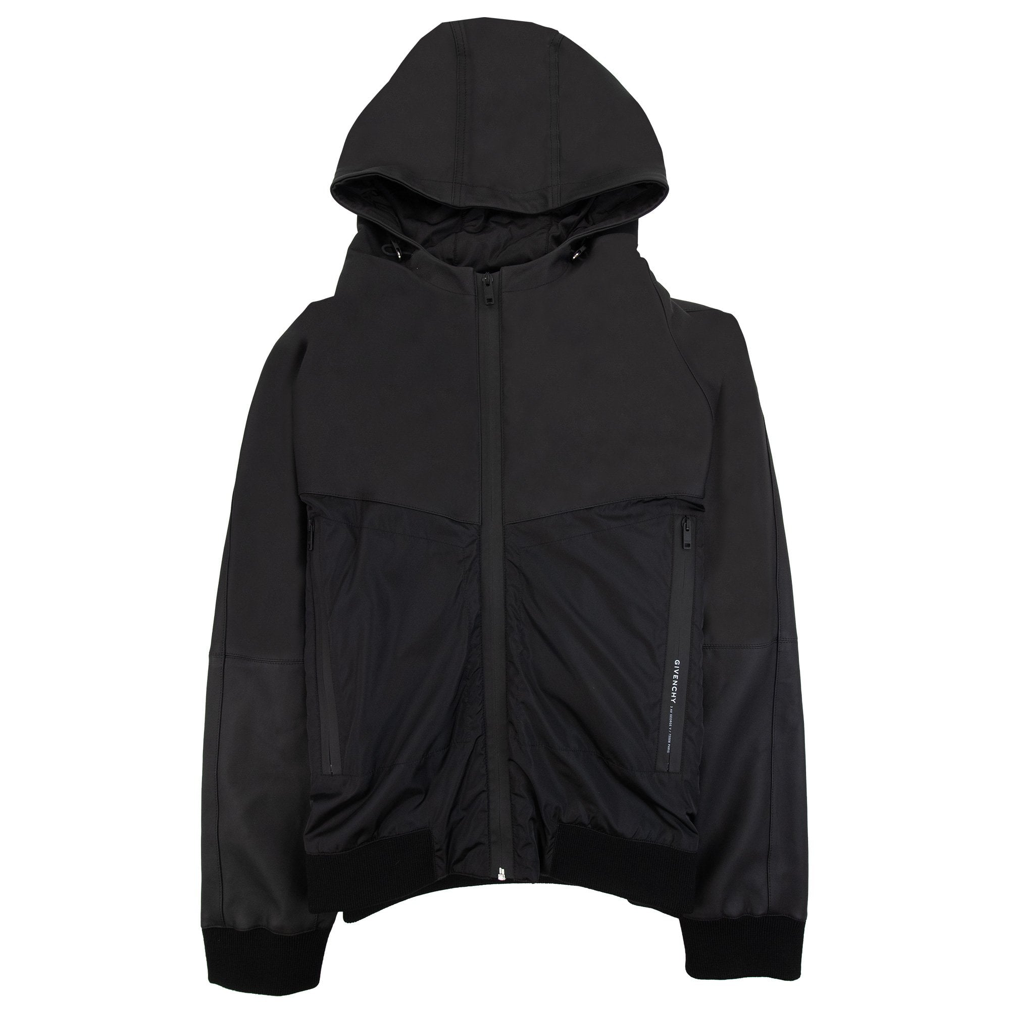 Givenchy Address Hooded Jacket Black 001