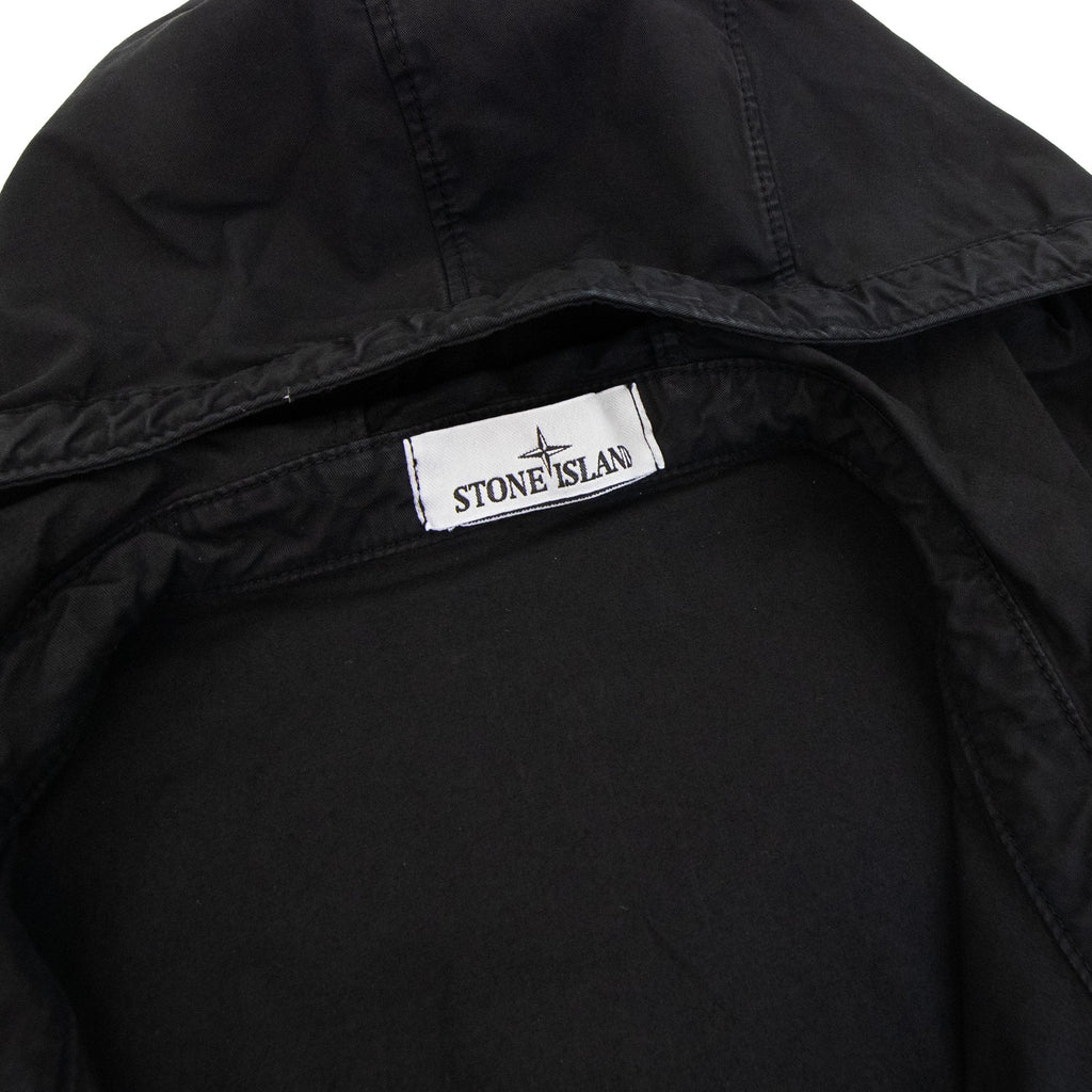 Stone Island 42610 Twill Stretch Tc Blouson Jacket Black V0029