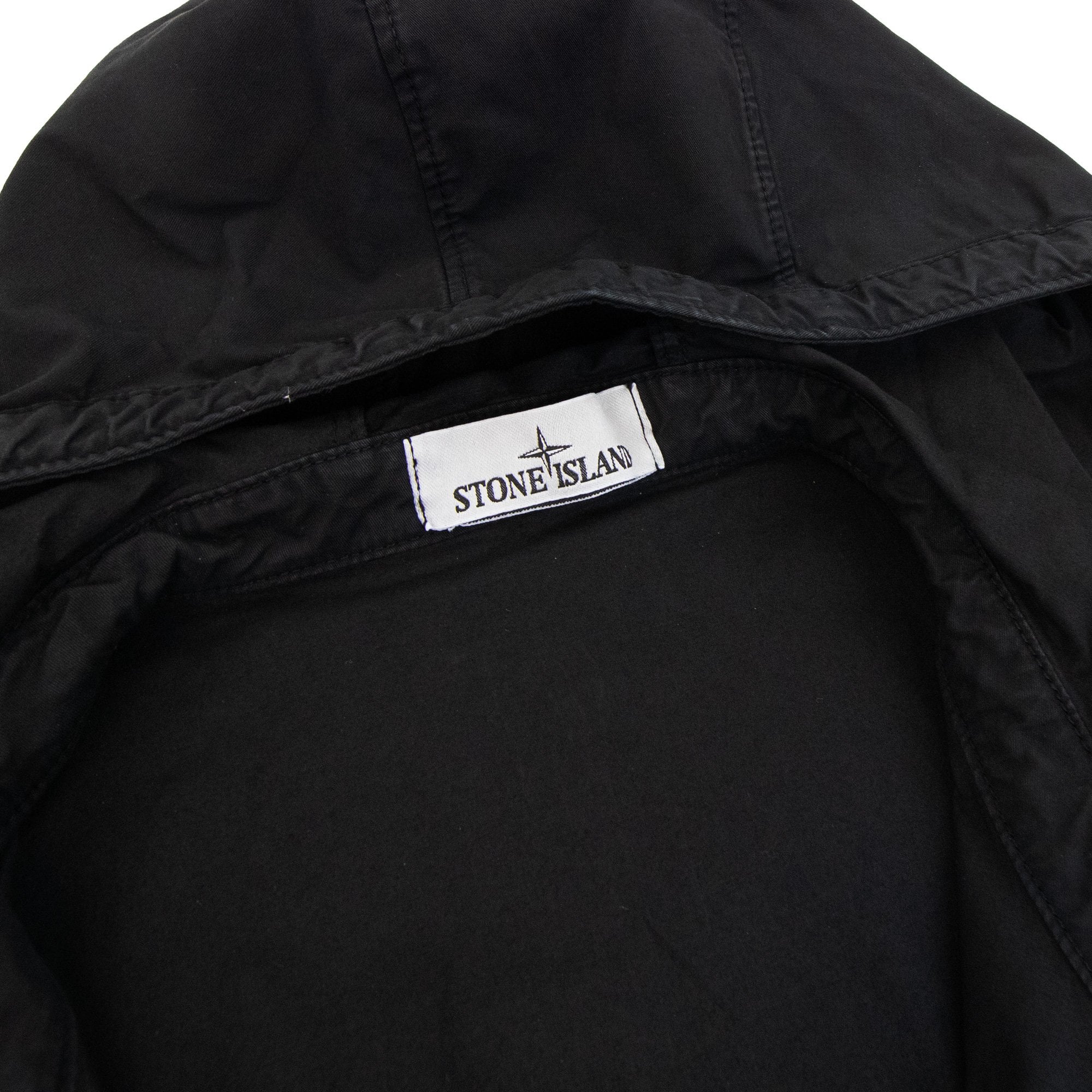 Stone Island 42610 Twill Stretch Tc Blouson Jacket Black V0029