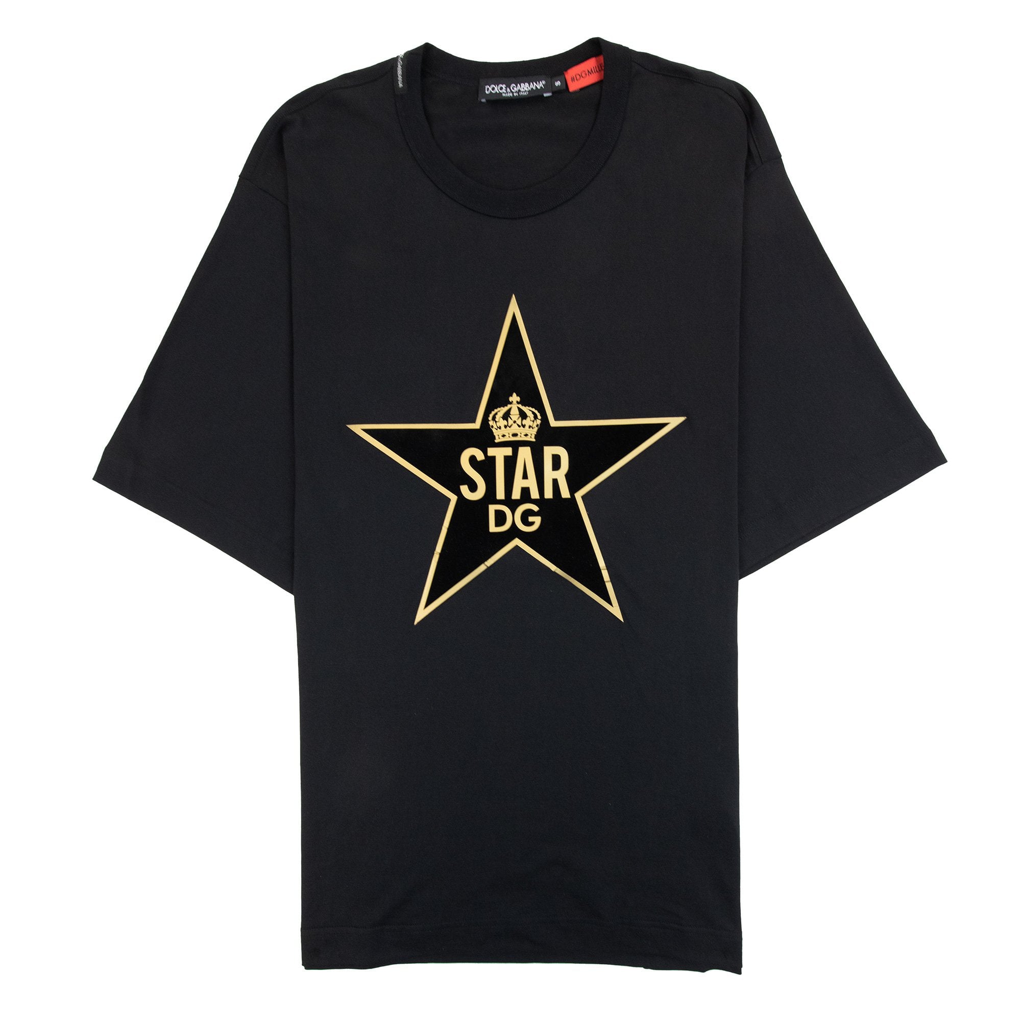 Dolce & Gabbana Star Logo T Shirt Black N0000