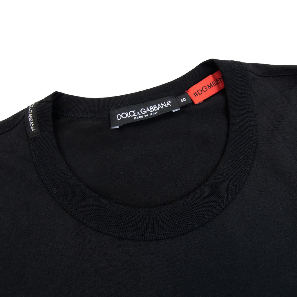 Dolce & Gabbana Star Logo T Shirt Black N0000