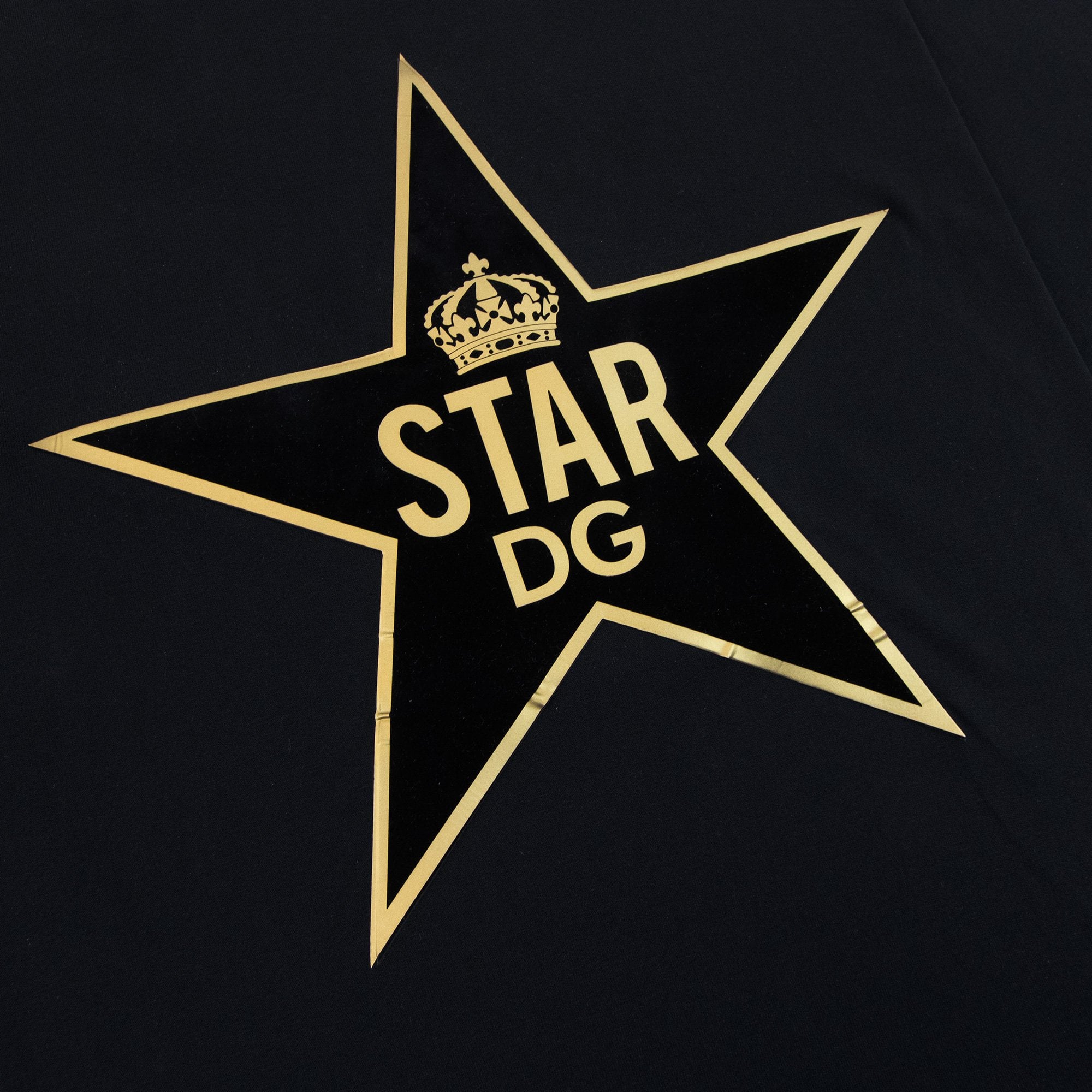 Dolce & Gabbana Star Logo T Shirt Black N0000