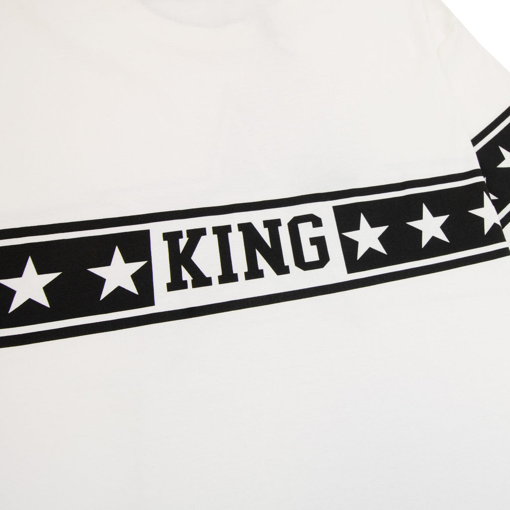 Dolce & Gabbana Dg Star Printed T Shirt White