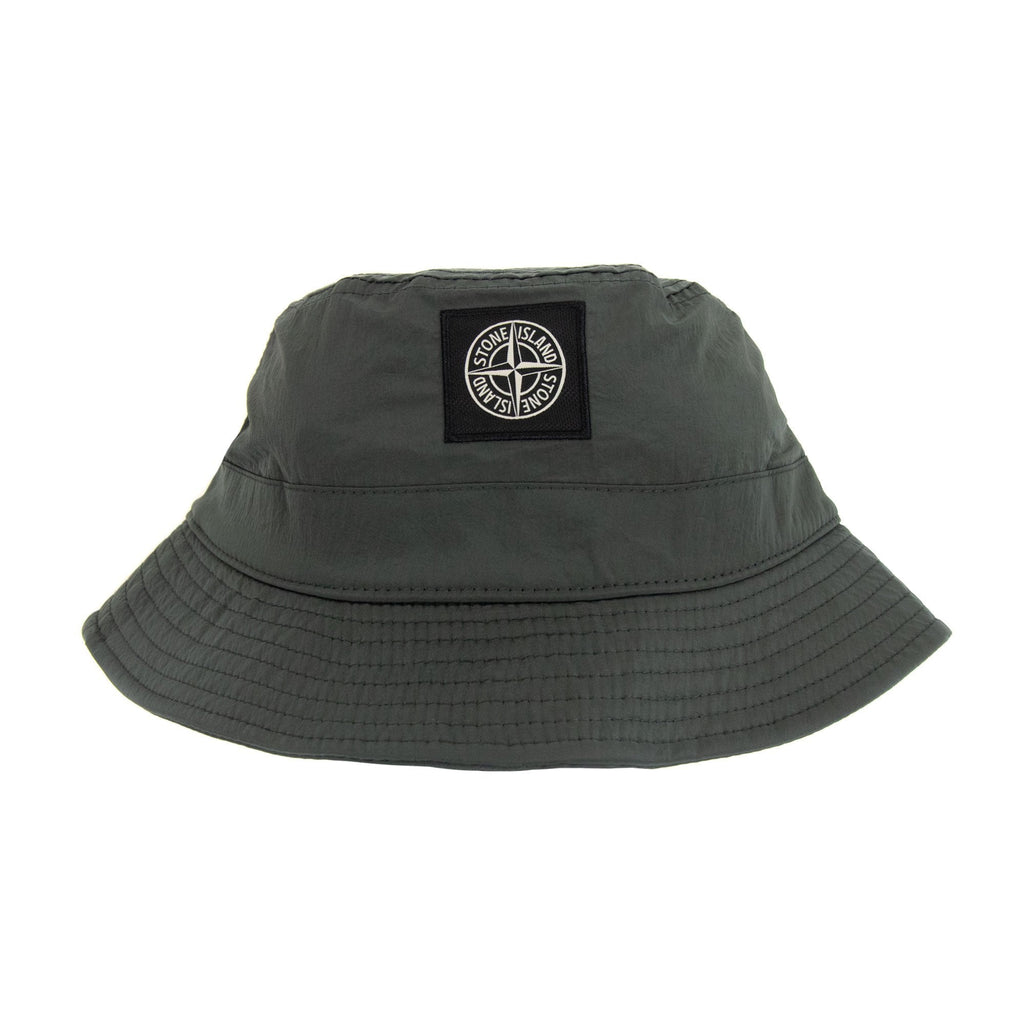 Stone Island 99376 Nylon Metal In Econyl Bucket Hat Khaki V0059