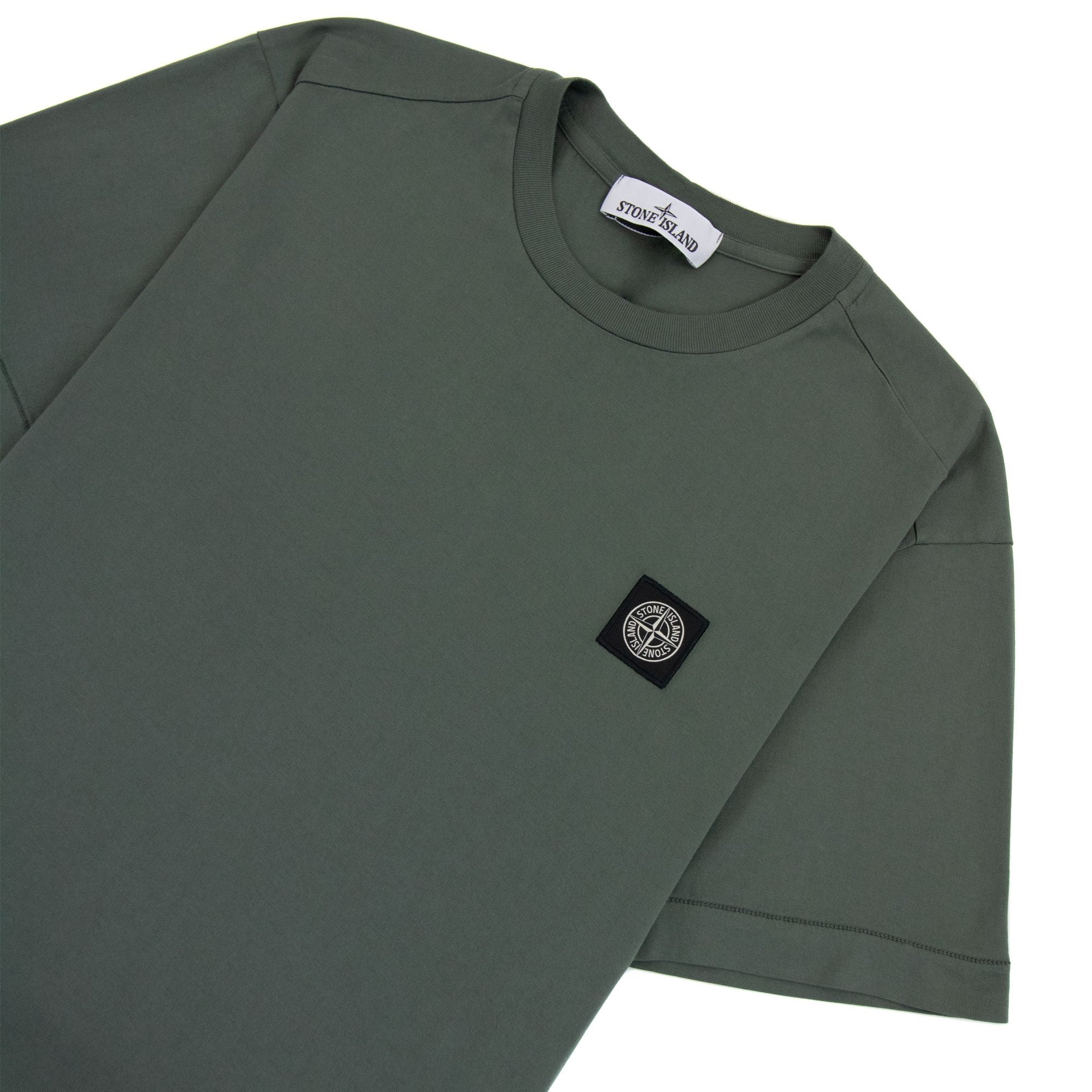 Stone Island Small Logo Patch Musk Green V0159