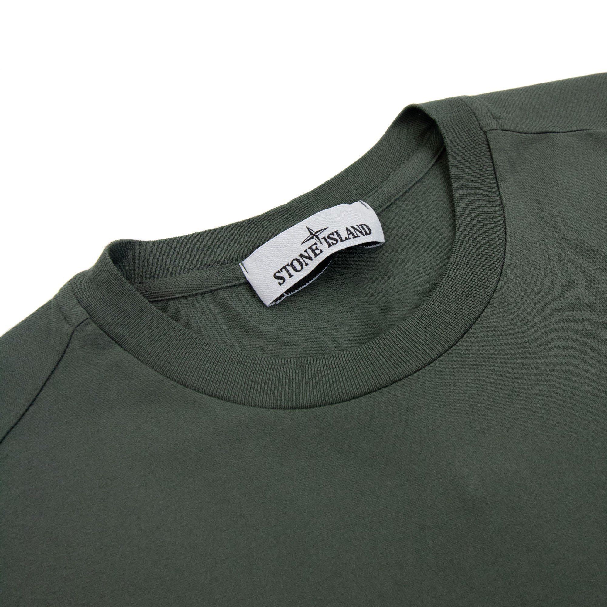 Stone Island Small Logo Patch Musk Green V0159