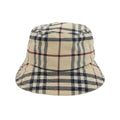 Burberry Check Classic Bucket Hat Stone