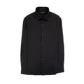 Emporio Armani Micro Logo Lettering Long Sleeve Shirt Black