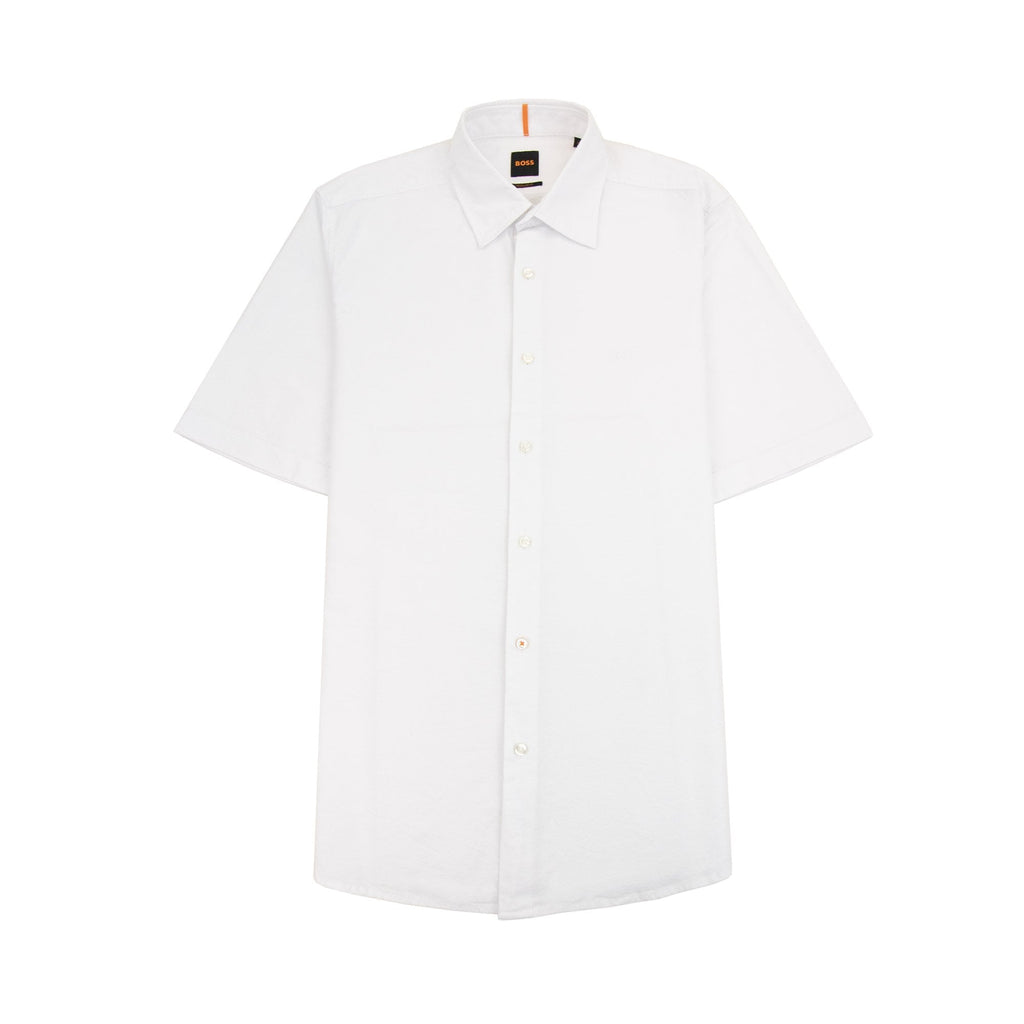 Hugo Boss Rash 2 Oxford Cotton Regular Fit Shirt White 100
