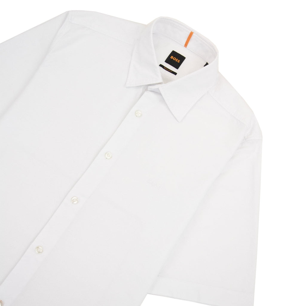 Hugo Boss Rash 2 Oxford Cotton Regular Fit Shirt White 100
