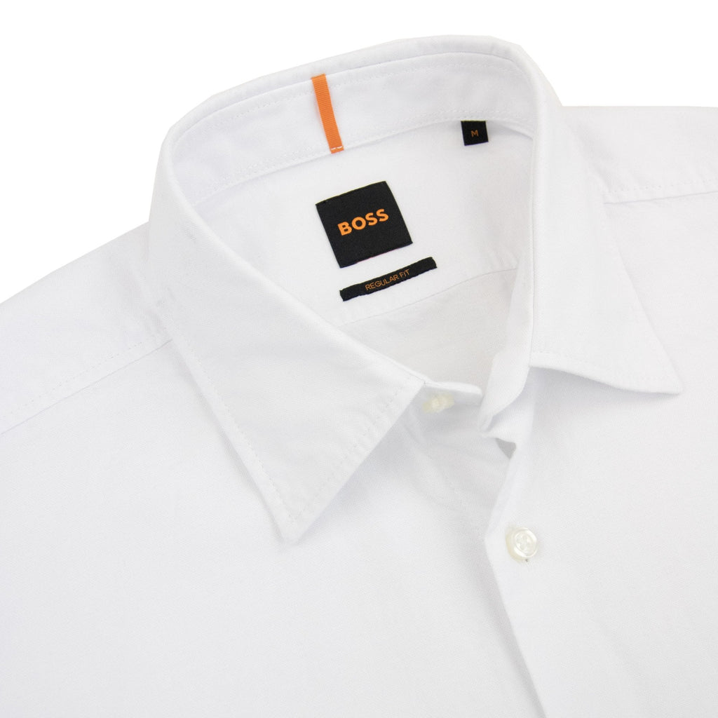 Hugo Boss Rash 2 Oxford Cotton Regular Fit Shirt White 100
