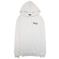 Balenciaga Logo Print Hoodied Sweatshirt White 9040
