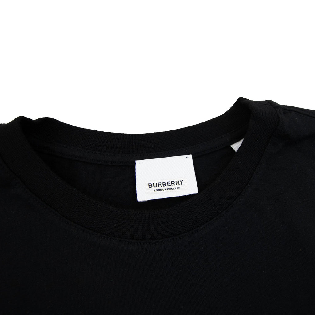 Burberry Archway Circle Logo T Shirt Black