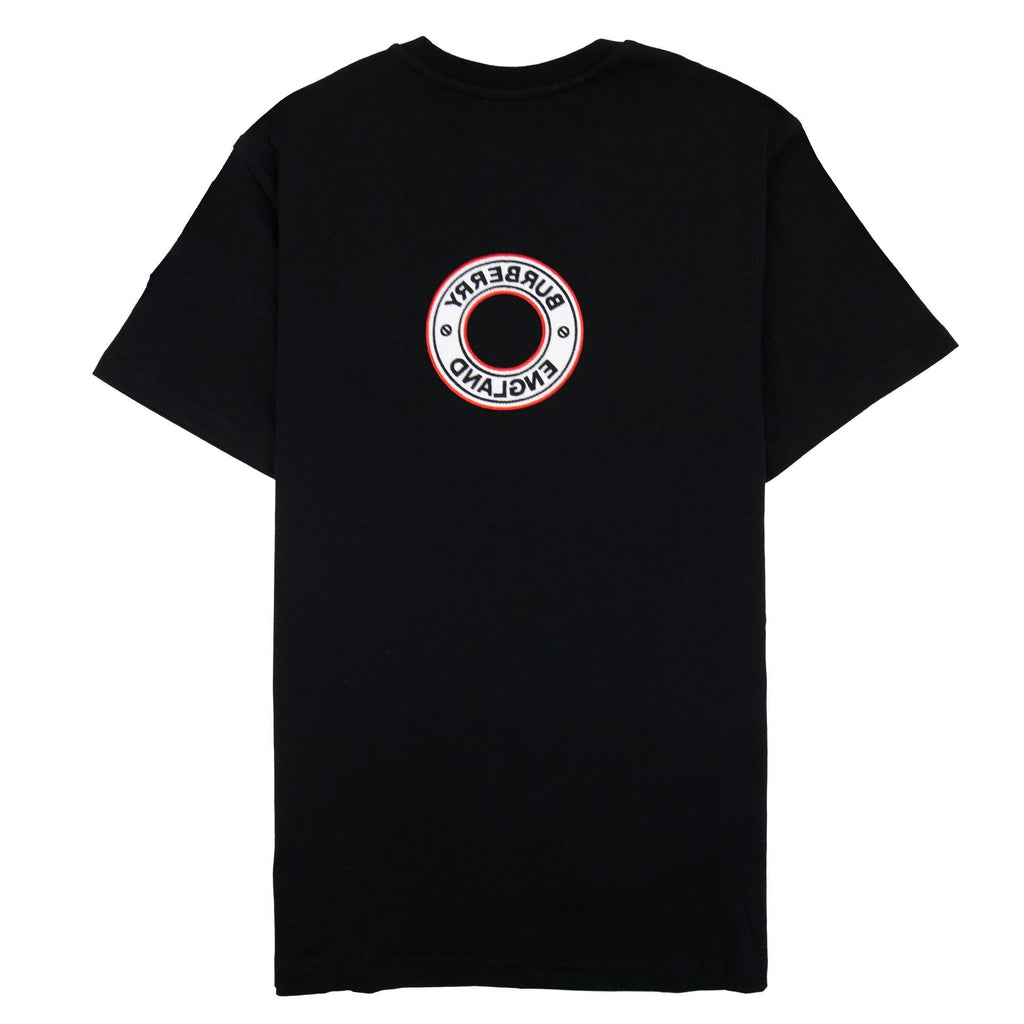 Burberry Archway Circle Logo T Shirt Black