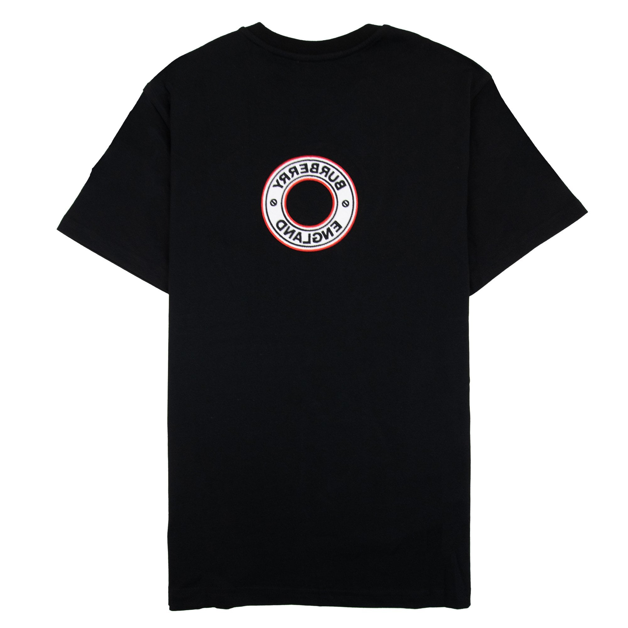 Burberry Archway Circle Logo T Shirt Black