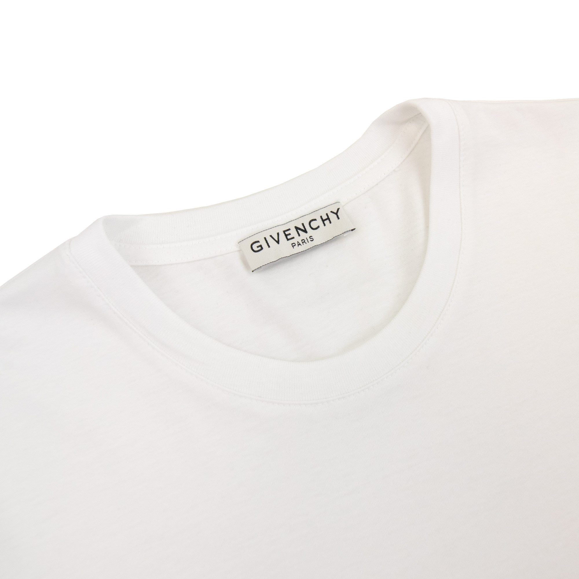 Givenchy Logo Aplique T Shirt White 100