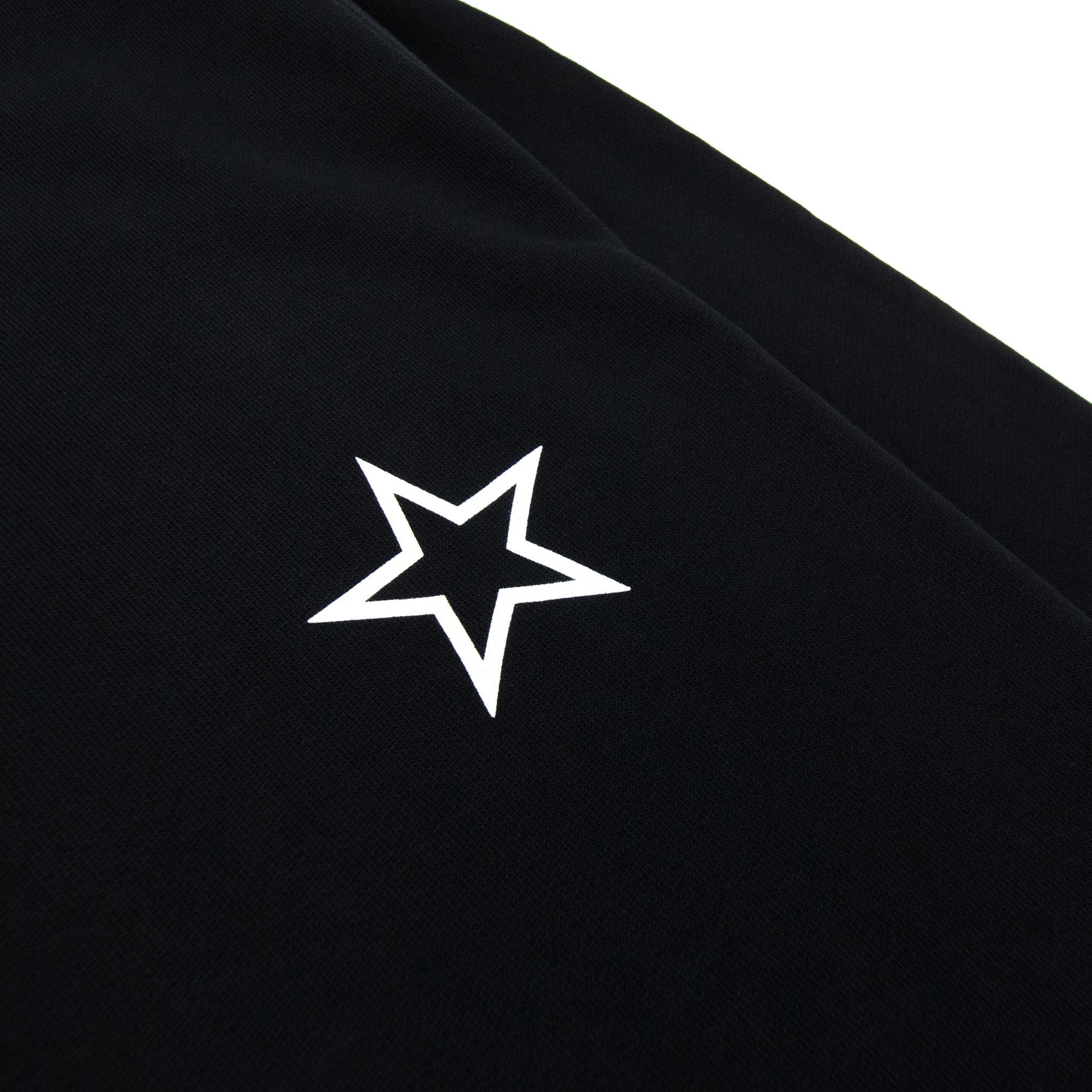 Givenchy Star Logo Print Crewneck Sweatshirt Black 001