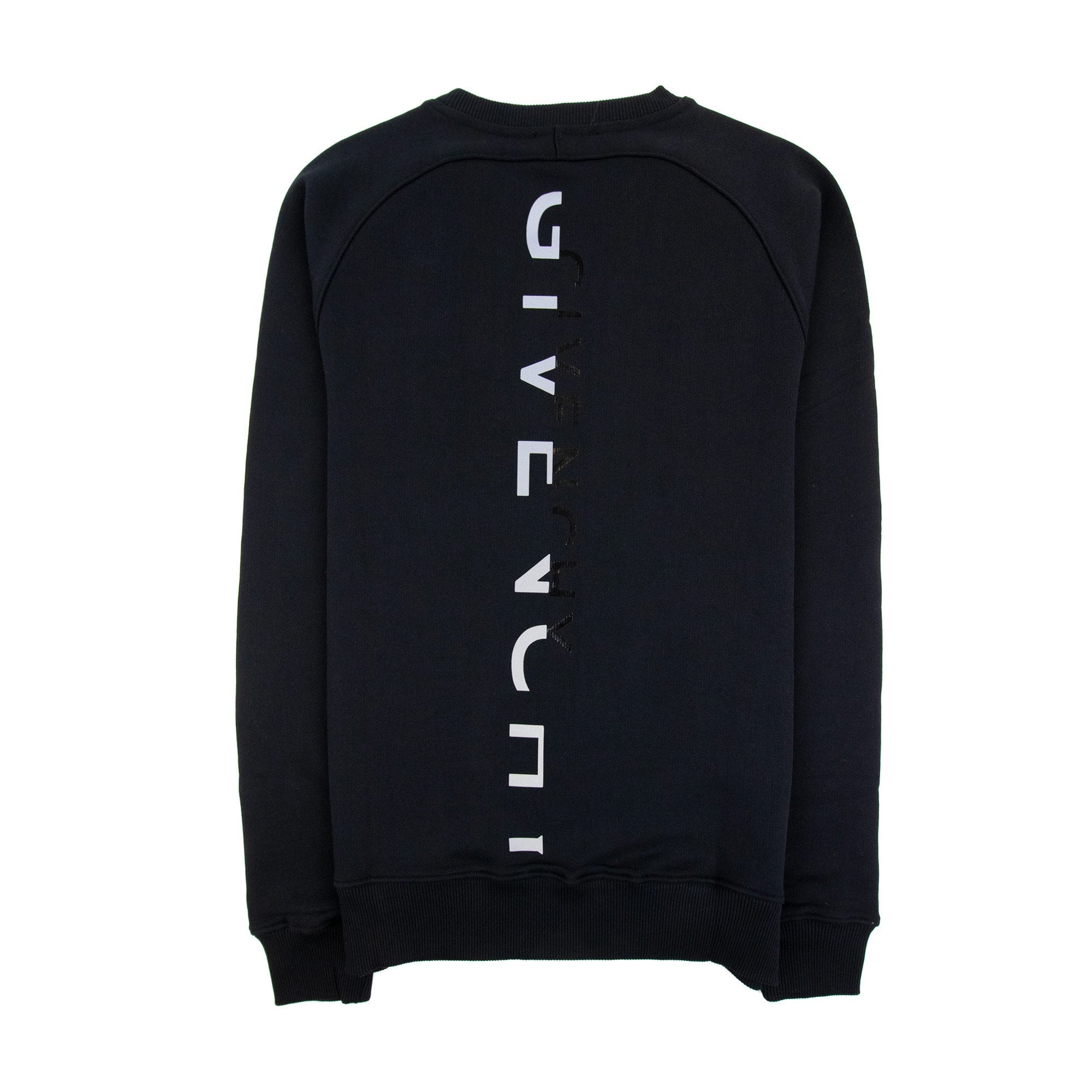Givenchy Relective Back Logo Sweatshirt Black 001