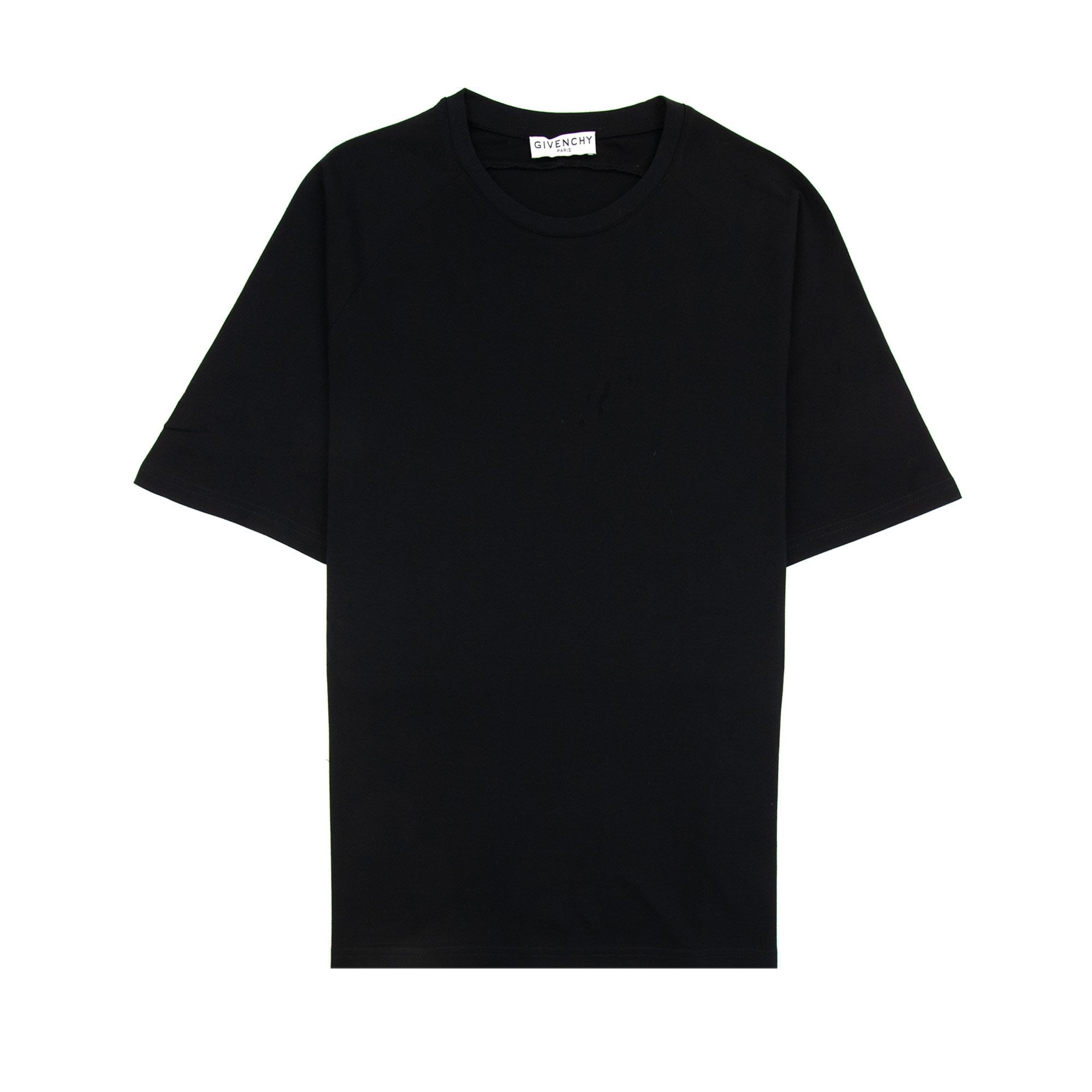 Givenchy Reflective Back Logo T Shirt Black
