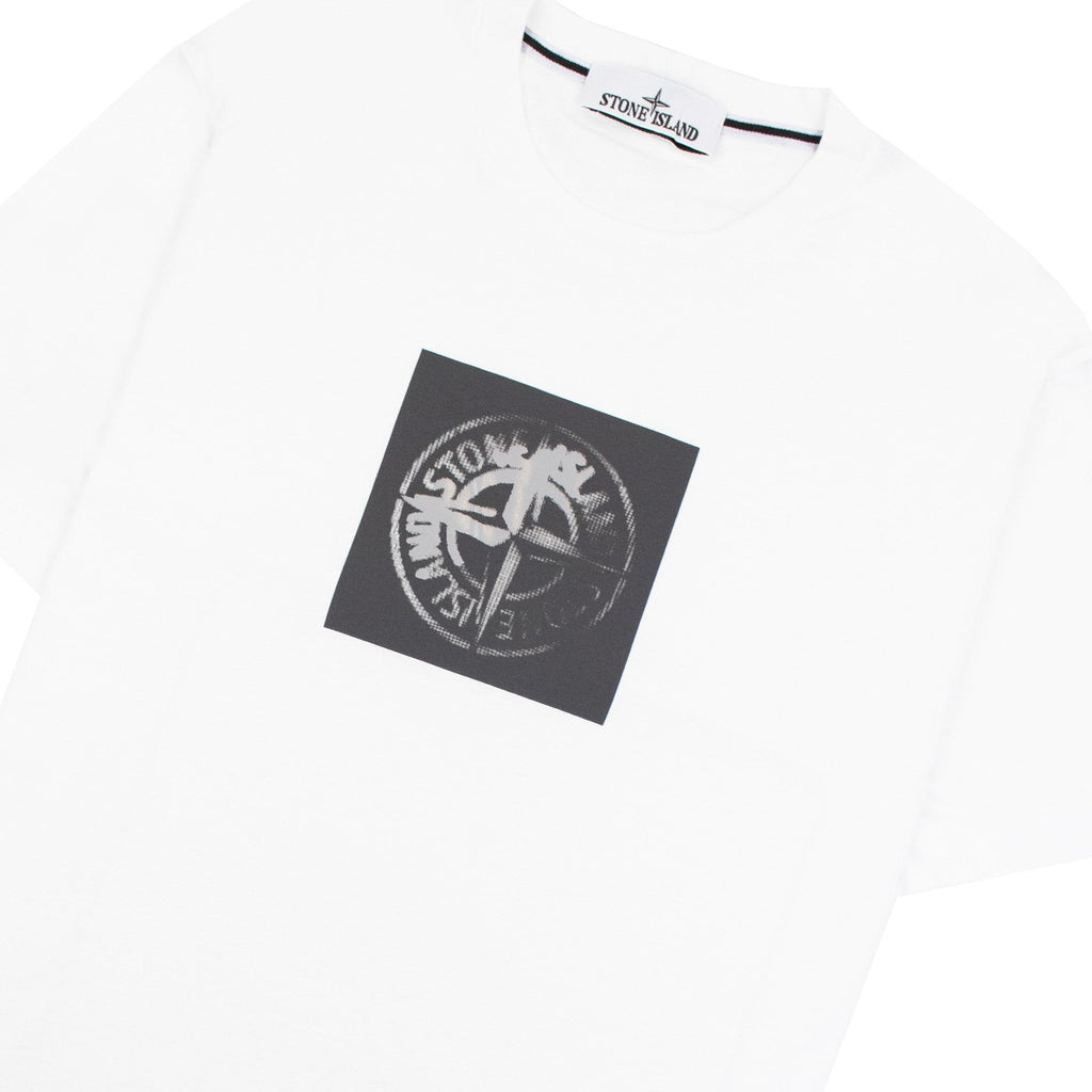 Stone Island 2ns83 Institutional One Print T Shirt White V0001