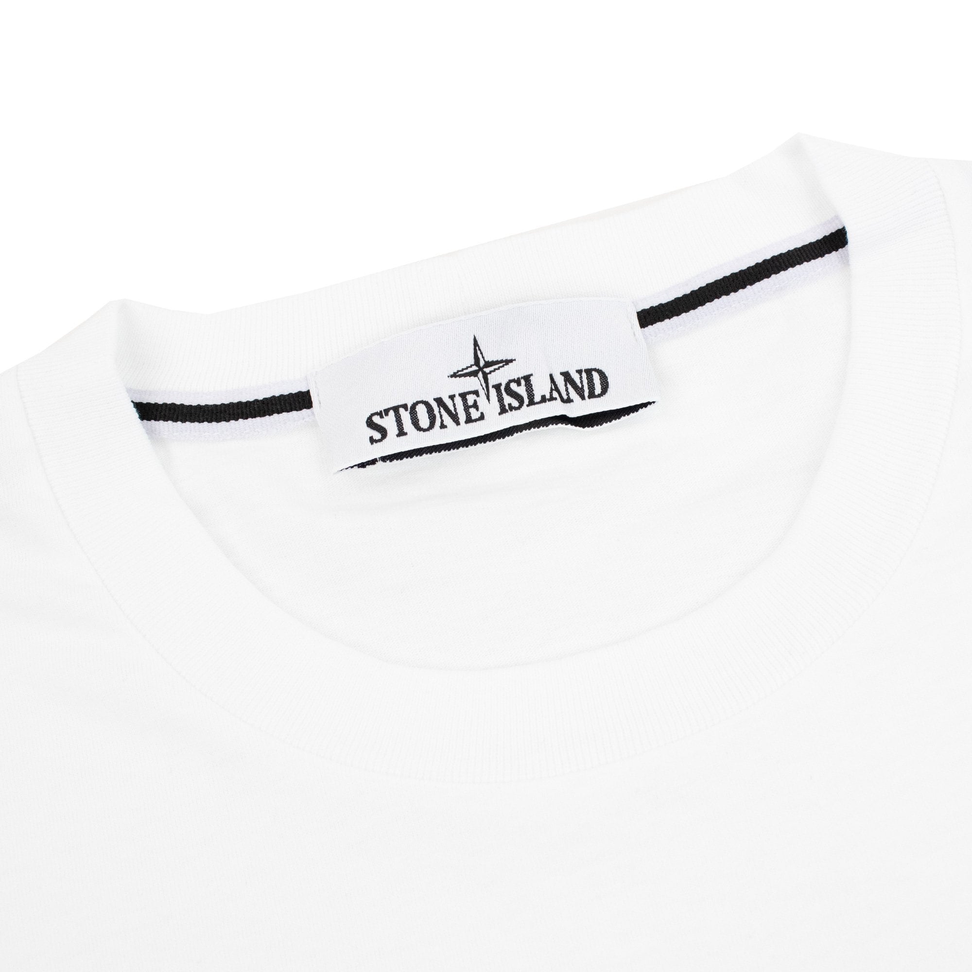 Stone Island 2ns83 Institutional One Print T Shirt White V0001