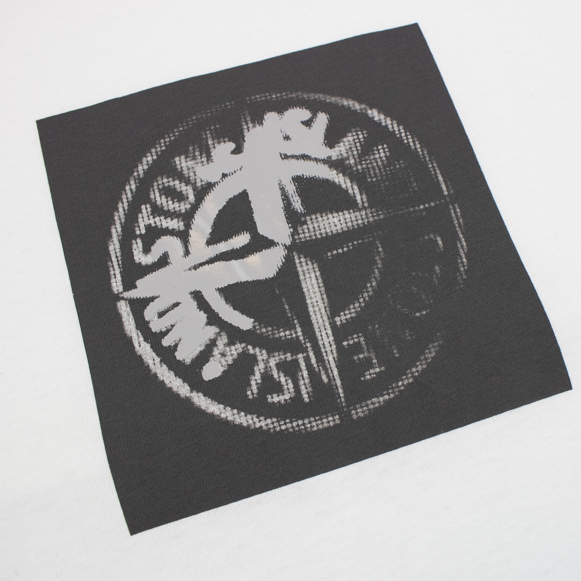 Stone Island 2ns83 Institutional One Print T Shirt White V0001
