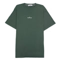 Stone Island 2rc89 Scratched Paint Logo T Shirt Khaki V0059