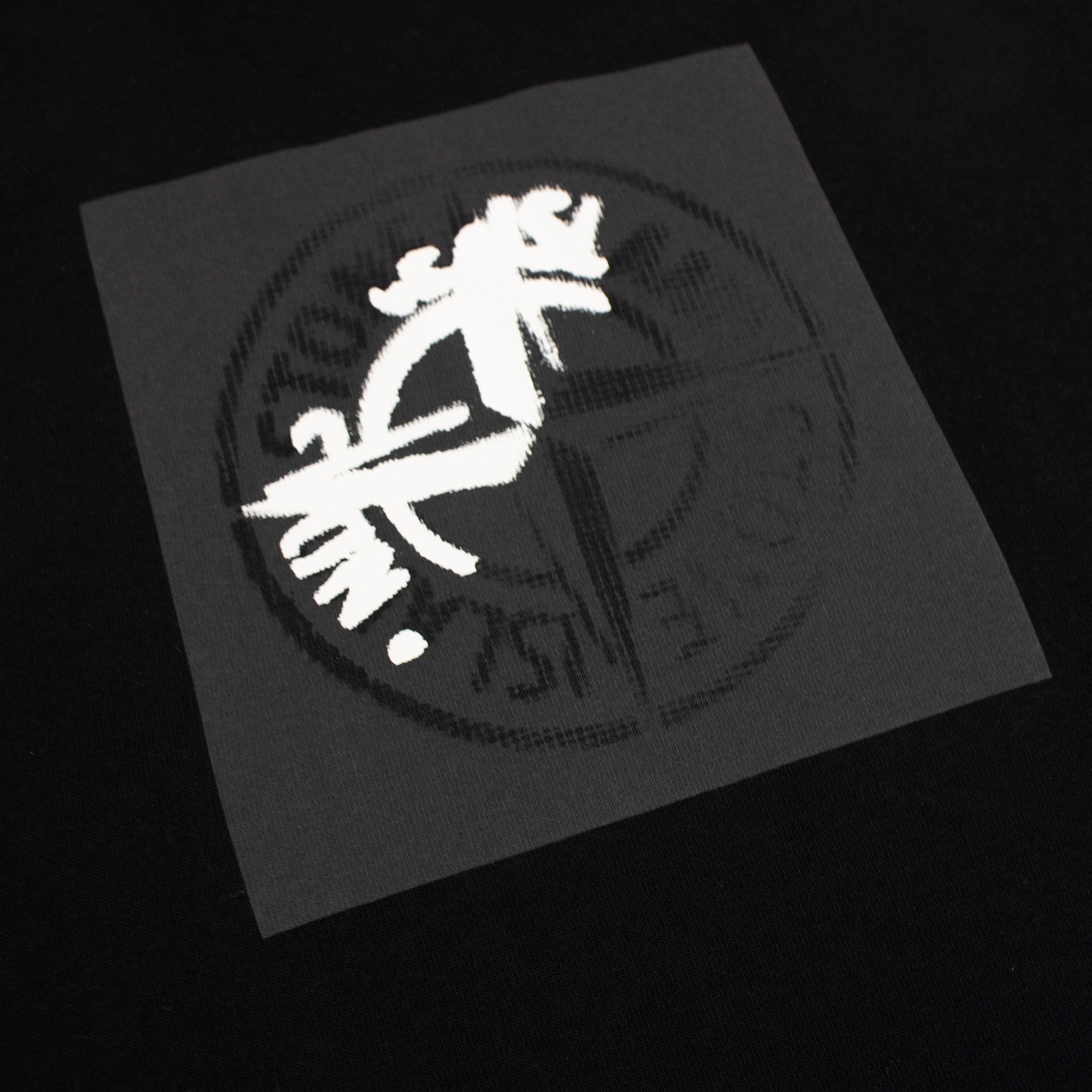 Stone Island 2ns83 Institutional One Print T Shirt Black V0029