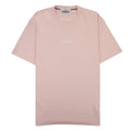 Stone Island 2rc89 Scratched Paint Logo T Shirt Pink V0080