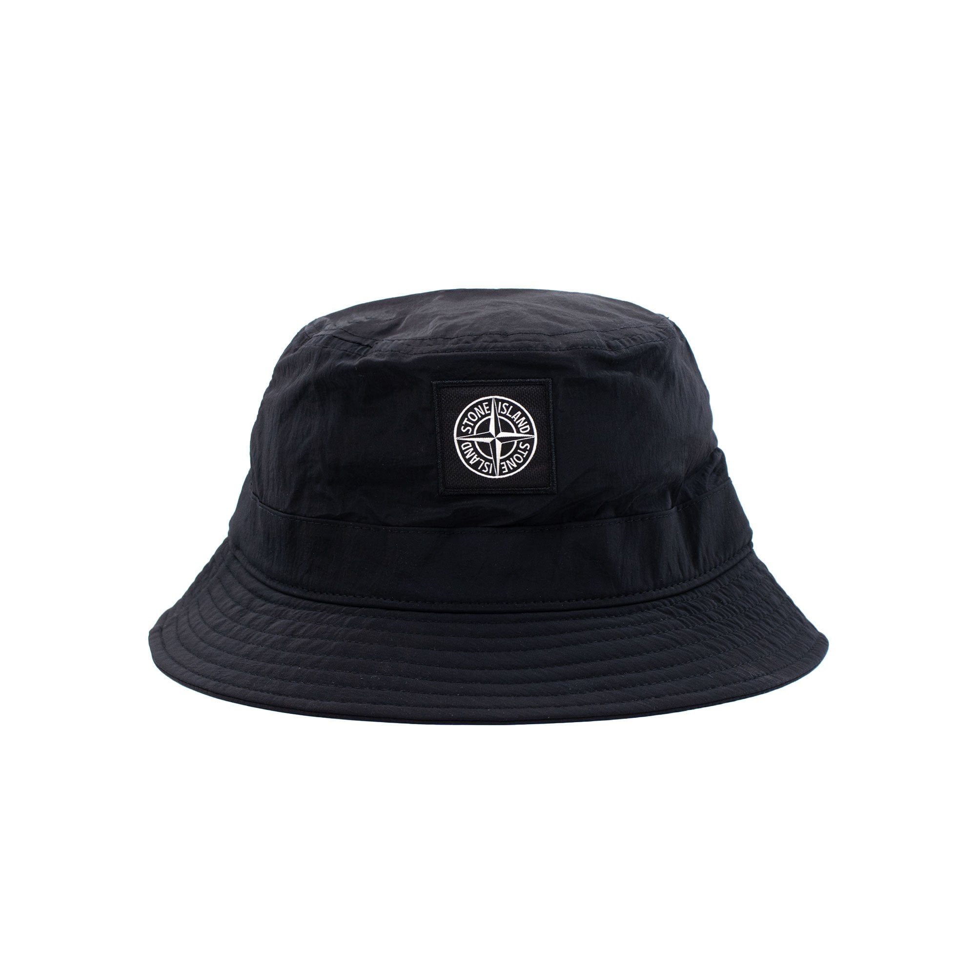 Stone Island 99376 Nylon Metal In Econyl Bucket Hat Black V0029