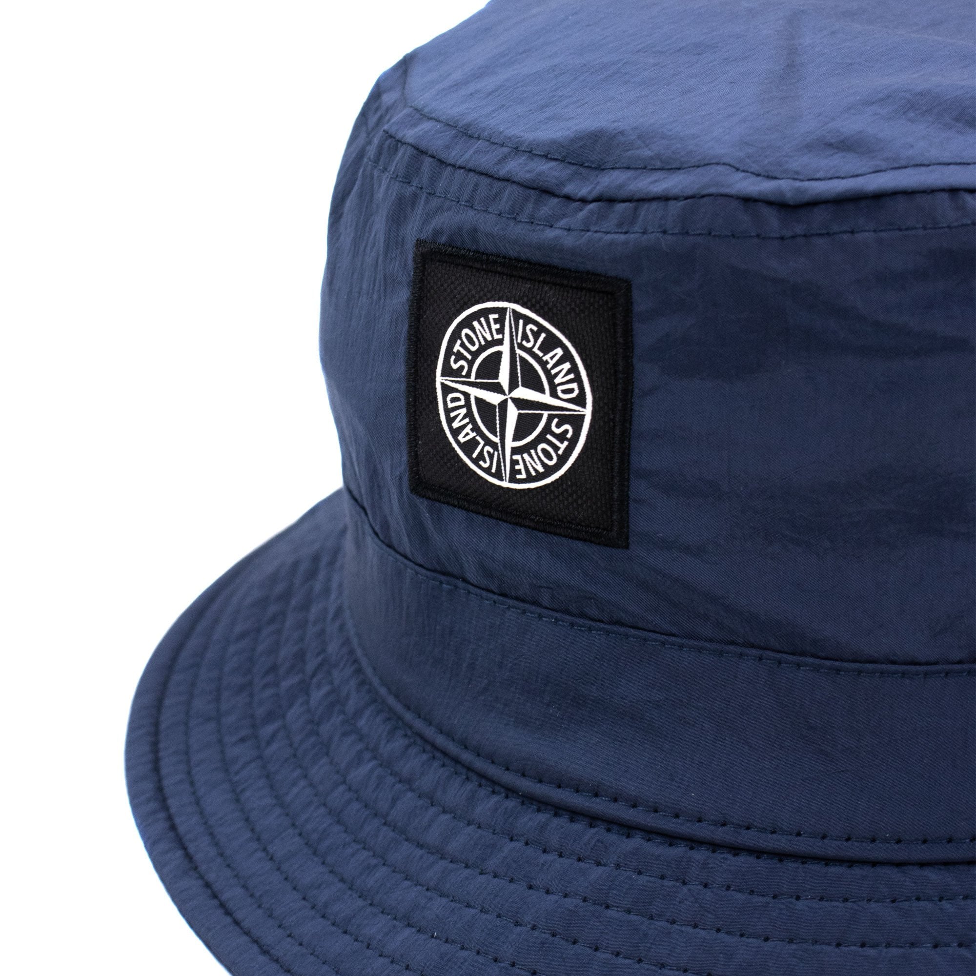 Stone Island 99376 Nylon Metal In Econyl Bucket Hat Blue V002