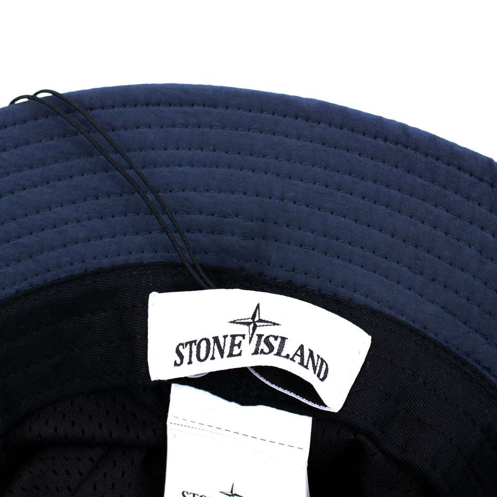Stone Island 99376 Nylon Metal In Econyl Bucket Hat Blue V002