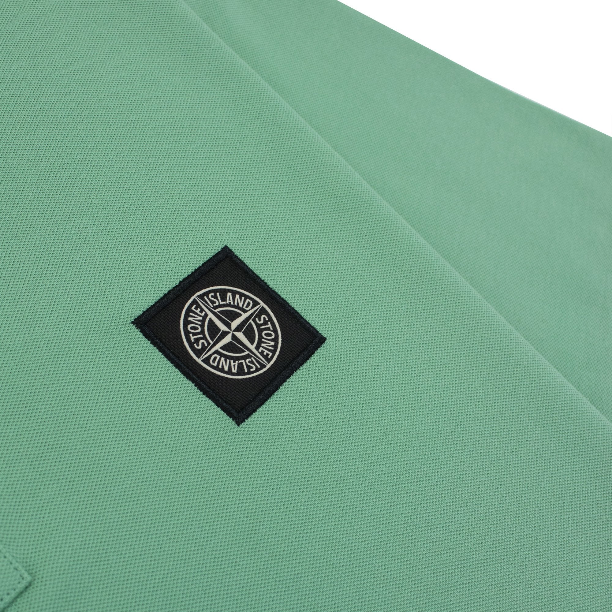 Stone Island 22s18 Slim Fit Polo Shirt Light Green V0052