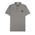 Stone Island 22s18 Slim Fit Polo Shirt Dove Grey V0092