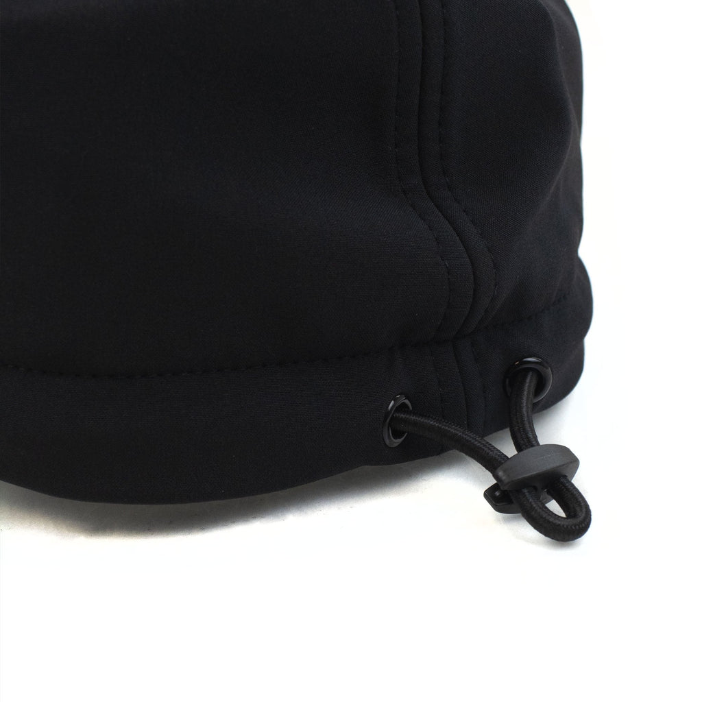 Stone Island 99227 Light Soft Shell 6 Panel Cap Black V0029