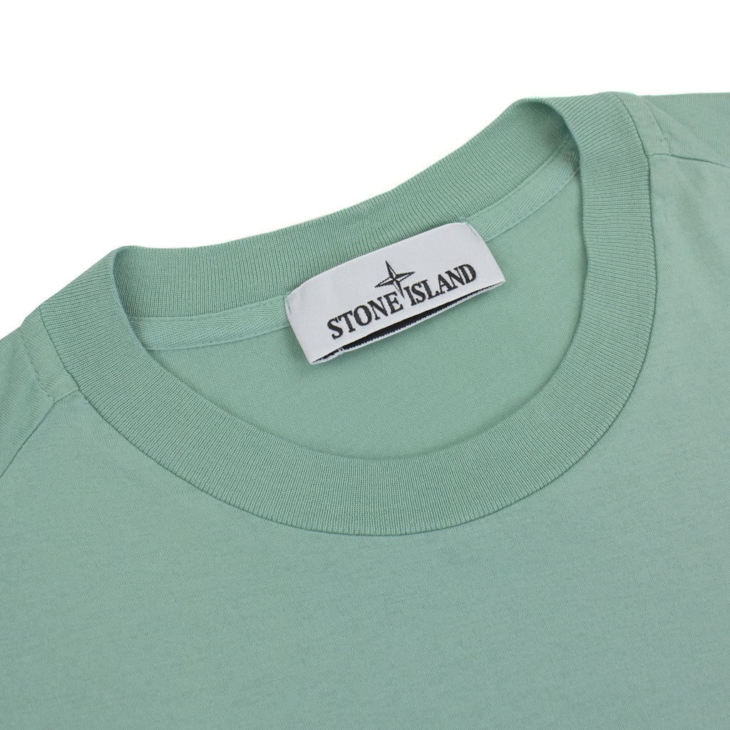 Stone Island Small Logo Patch Light Green V005