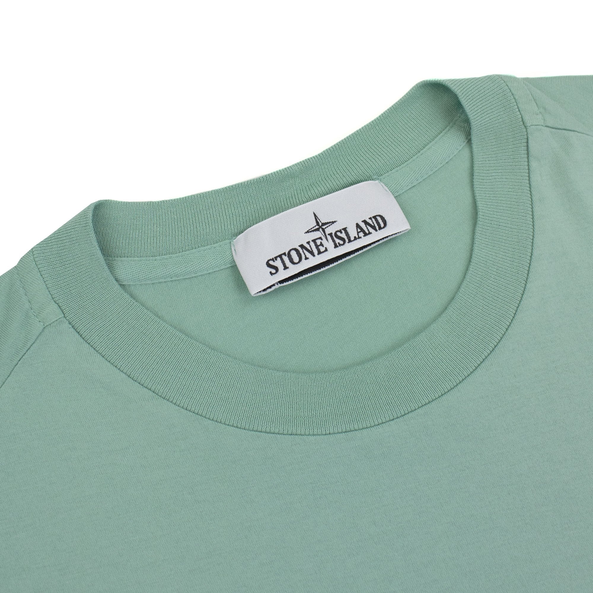 Stone Island Small Logo Patch Light Green V005