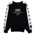 Dolce & Gabbana Embroidered Crown Since 1984 Crewneck Sweatshirt Black