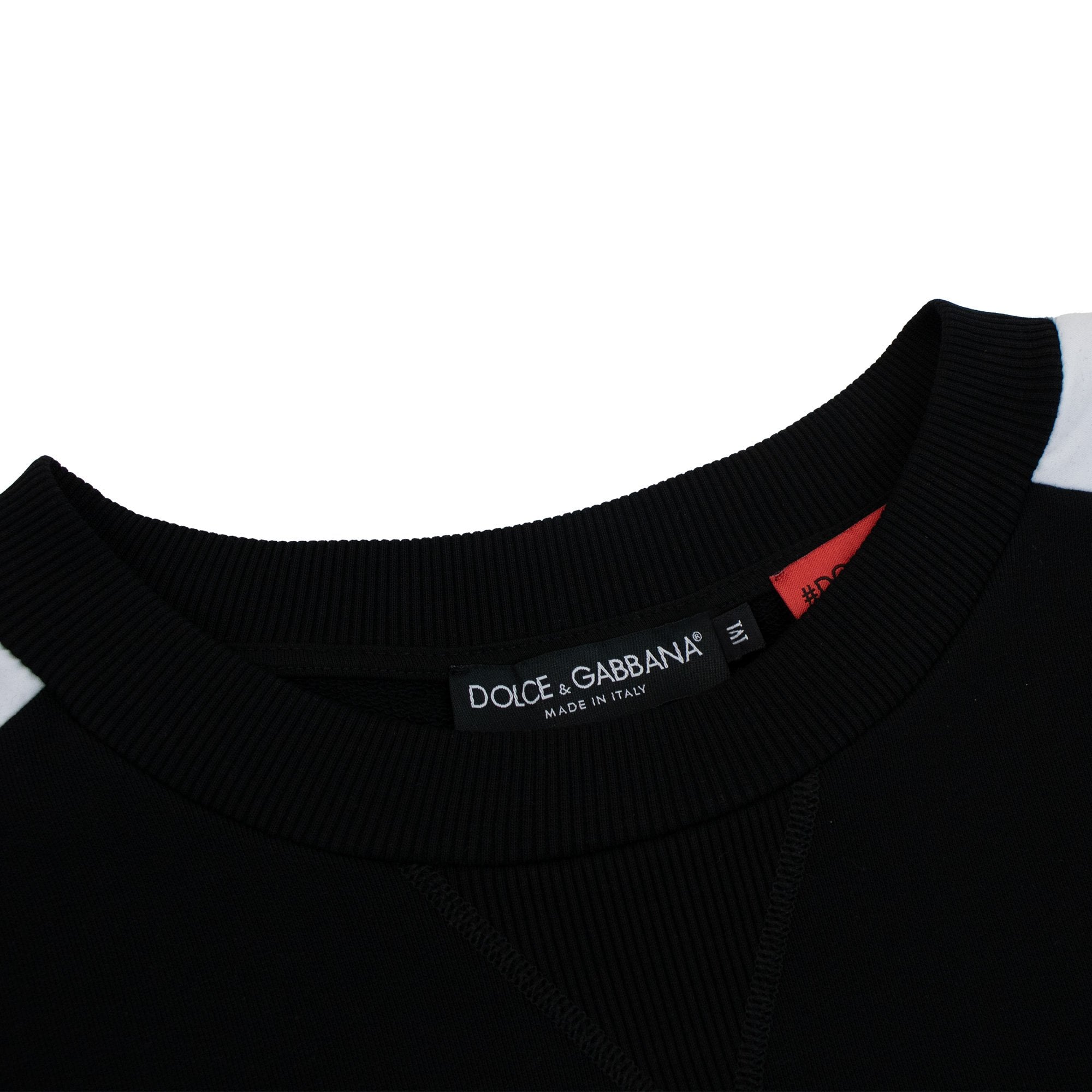 Dolce & Gabbana Crown Since 1984 Crewneck Sweatshirt Black | ONU – Onu