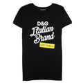 Dolce & Gabbana Dg Italian Brand Logo T Shirt Black