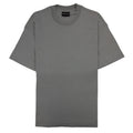 Emporio Armani Embossed Vertical Logo T Shirt Dark Grey