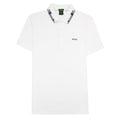 Hugo Boss Paule Slim Fit Laxury Cotton Polo White 100