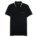 Hugo Boss Paule Slim Fit Laxury Cotton Polo Black 001