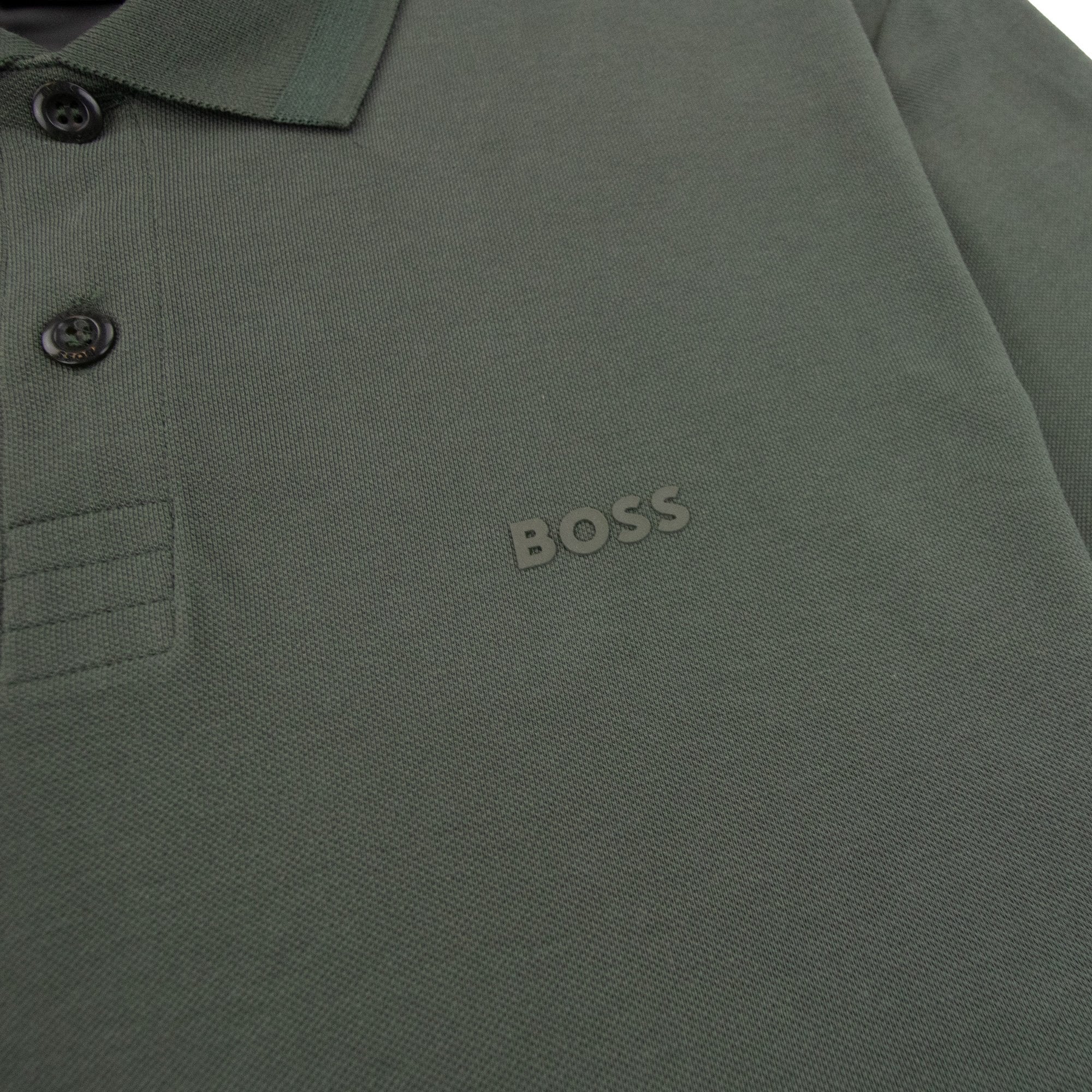 Hugo Boss Pio 1 Stretch Regular Fit Polo Green 379