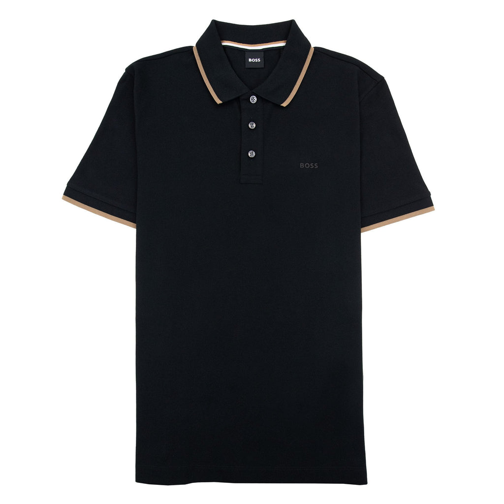 Hugo Boss Parlay 190 Polo Shirt Black 001