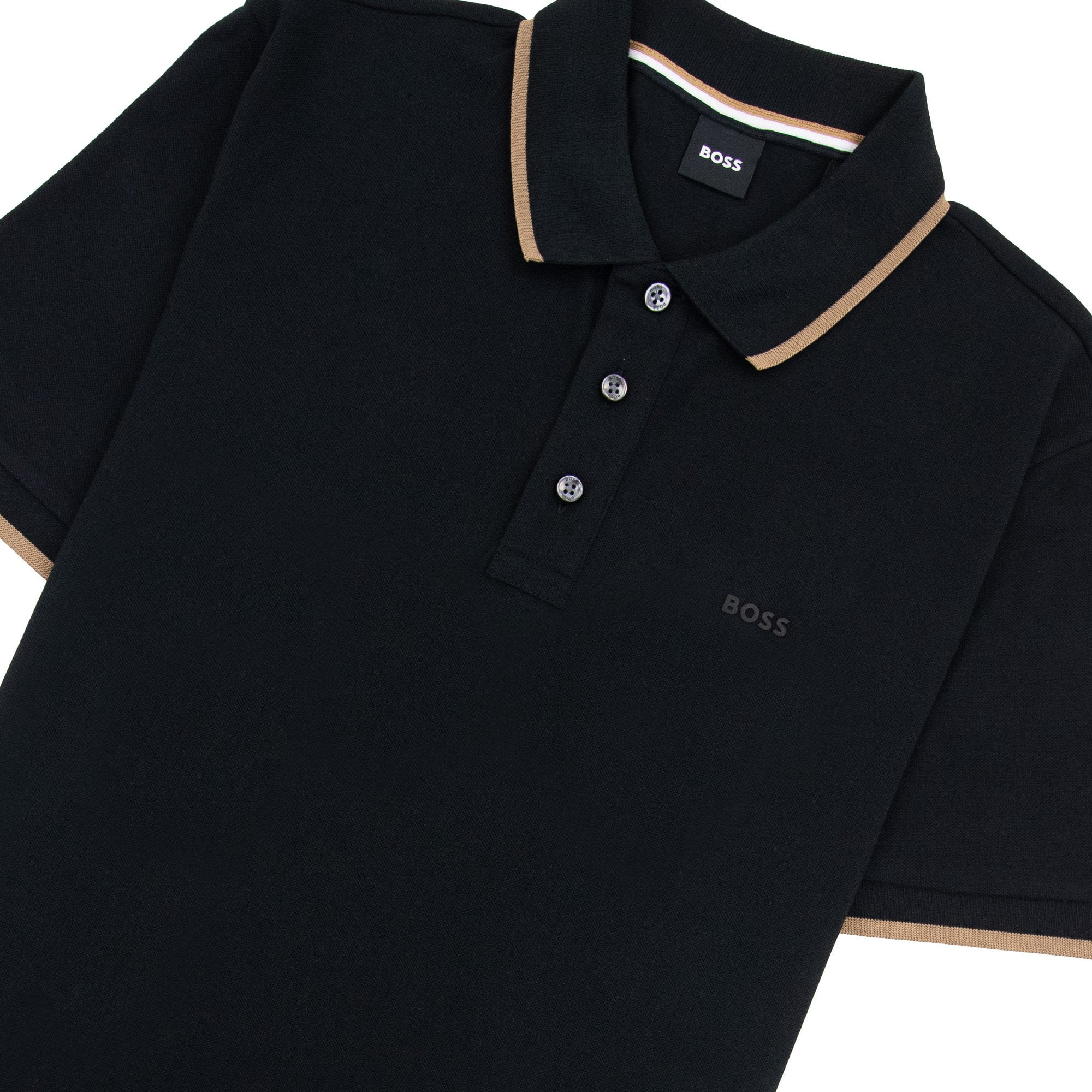 Hugo Boss Parlay 190 Polo Shirt Black 001