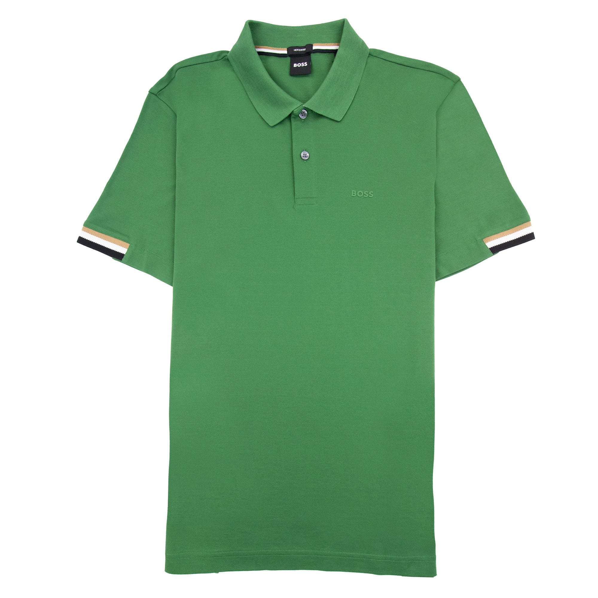 Hugo Boss Parlay 147 Mercerised Polo Shirt Forest Green 348