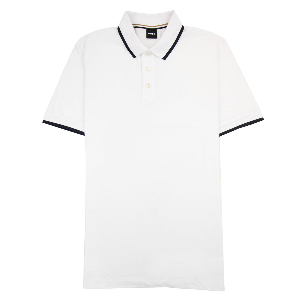 Hugo Boss Parlay 190 Polo Shirt White 100