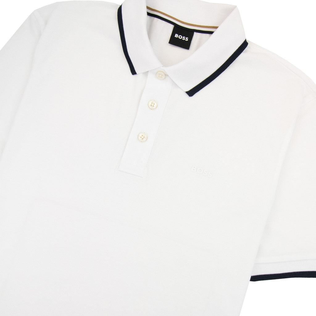 Hugo Boss Parlay 190 Polo Shirt White 100